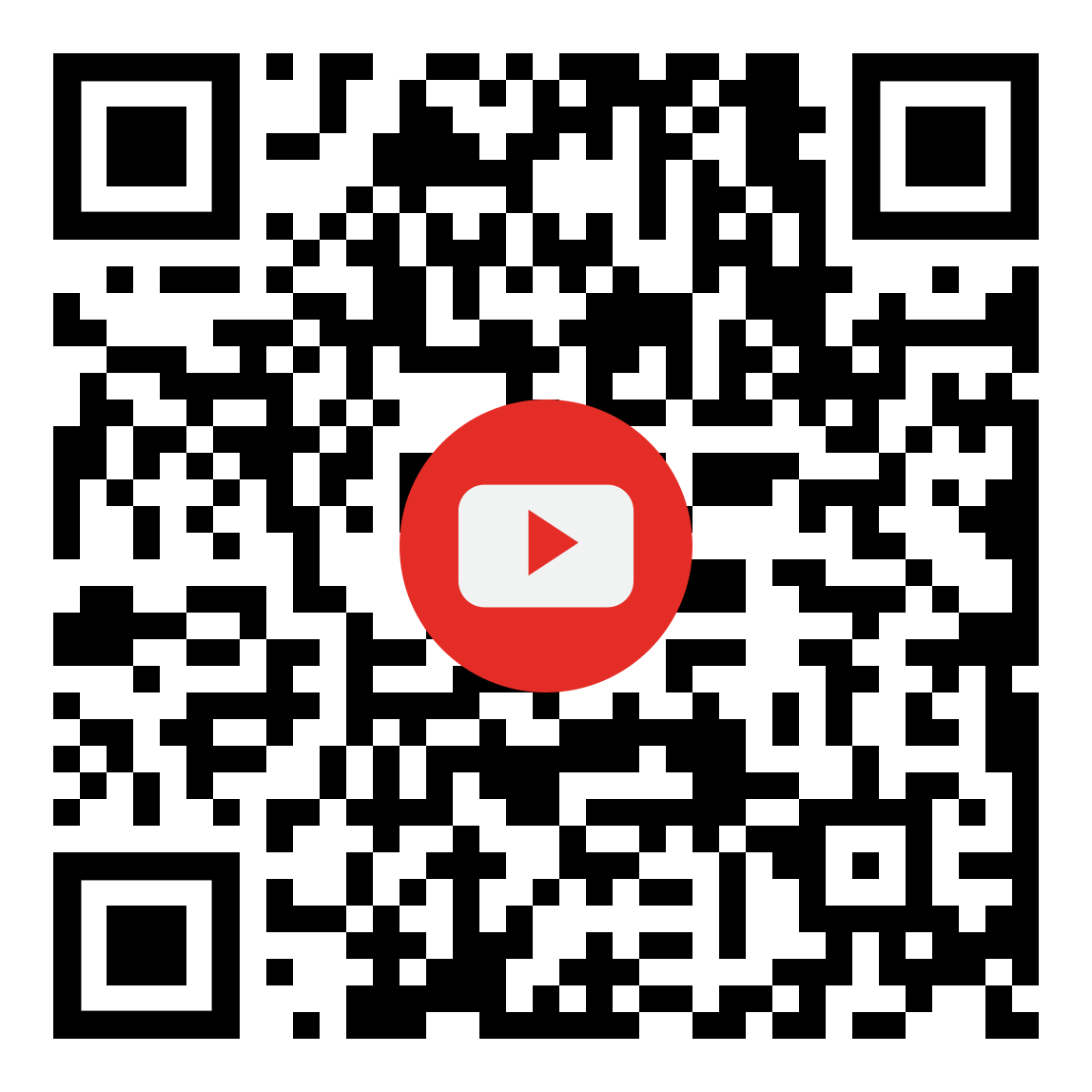 QR code linking to the Orcas Makers YouTube page